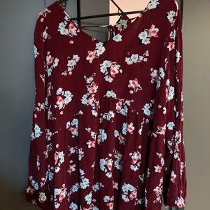 Lane Bryant floral top